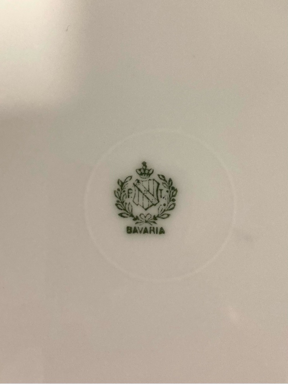 FL Bavaria Floral Ceramic Decorative Plate Pink Roses Vintage Cottagecore - Picture 8 of 11